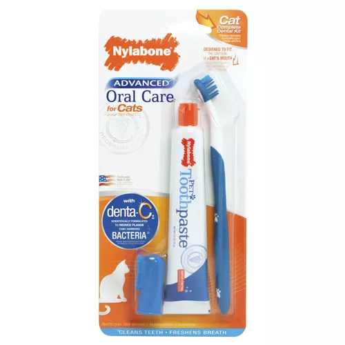 Nylabone Advanced Oral Care Cat Dental Kit