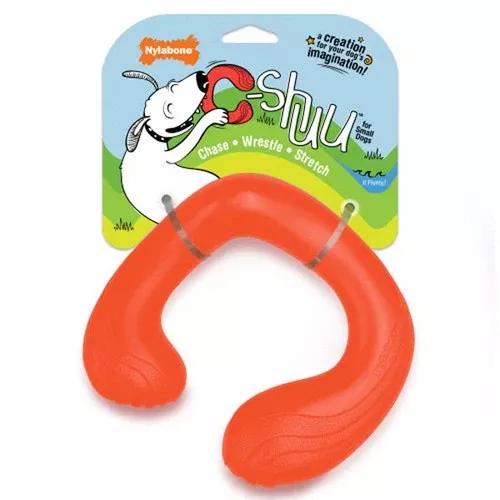 Nylabone, Creative Play C Shuu Dog Chase Toy, 1 Count / Small