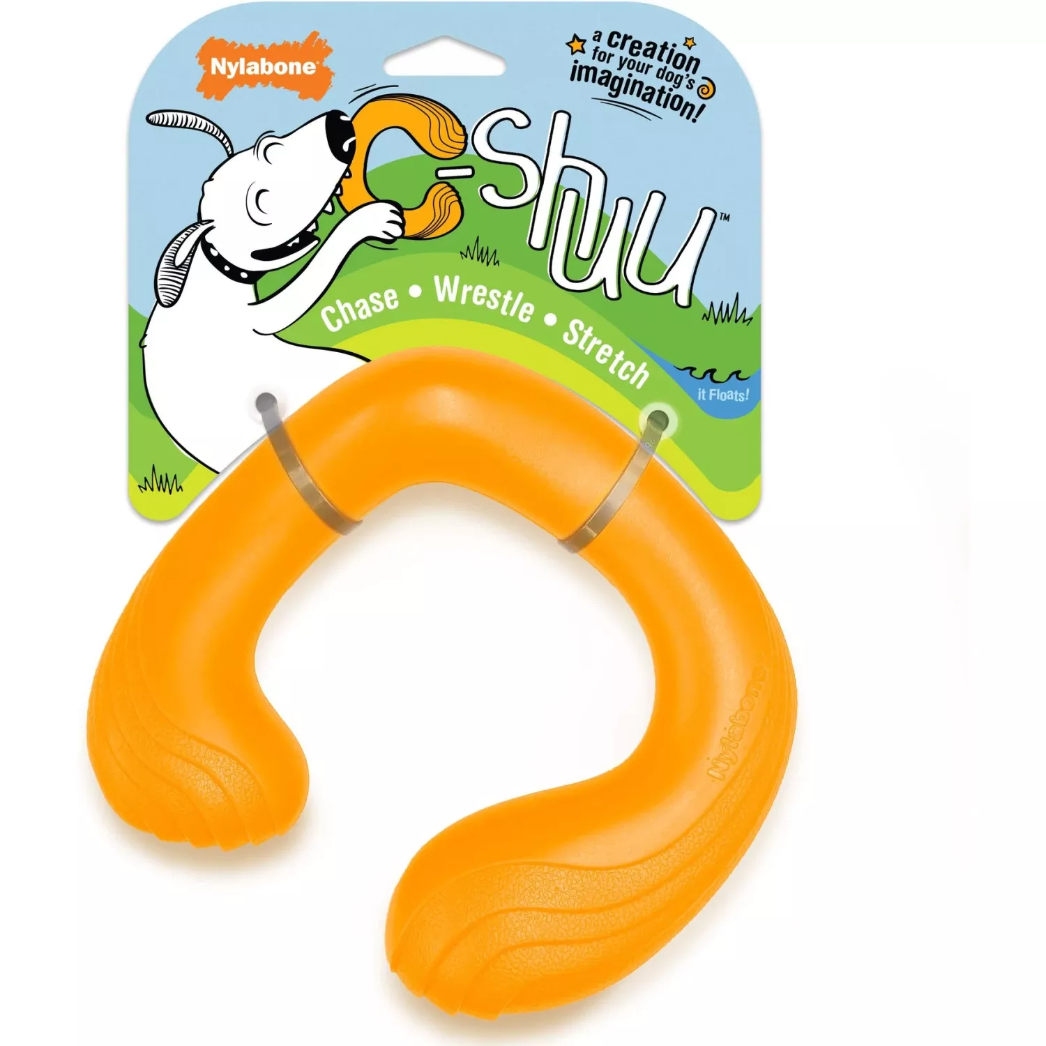 Nylabone Creative Play C-Shuu Interactive Exercise Dog Toy