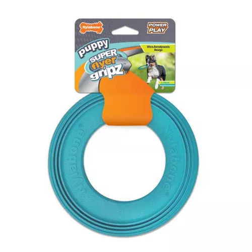 Nylabone, Power Play Puppy Super Flyer Gripz, 1 Count