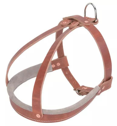 Old World Leather Agitation Harness