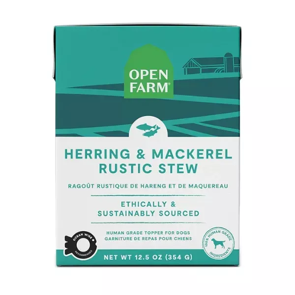 Open Farm Dog Meal Mixer - Herring & Mackerel Rustic Stew