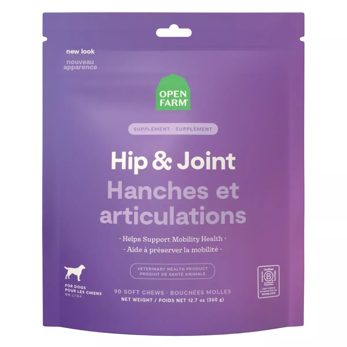 Open Farm Supplement Chews for Dogs - Hip & Joint