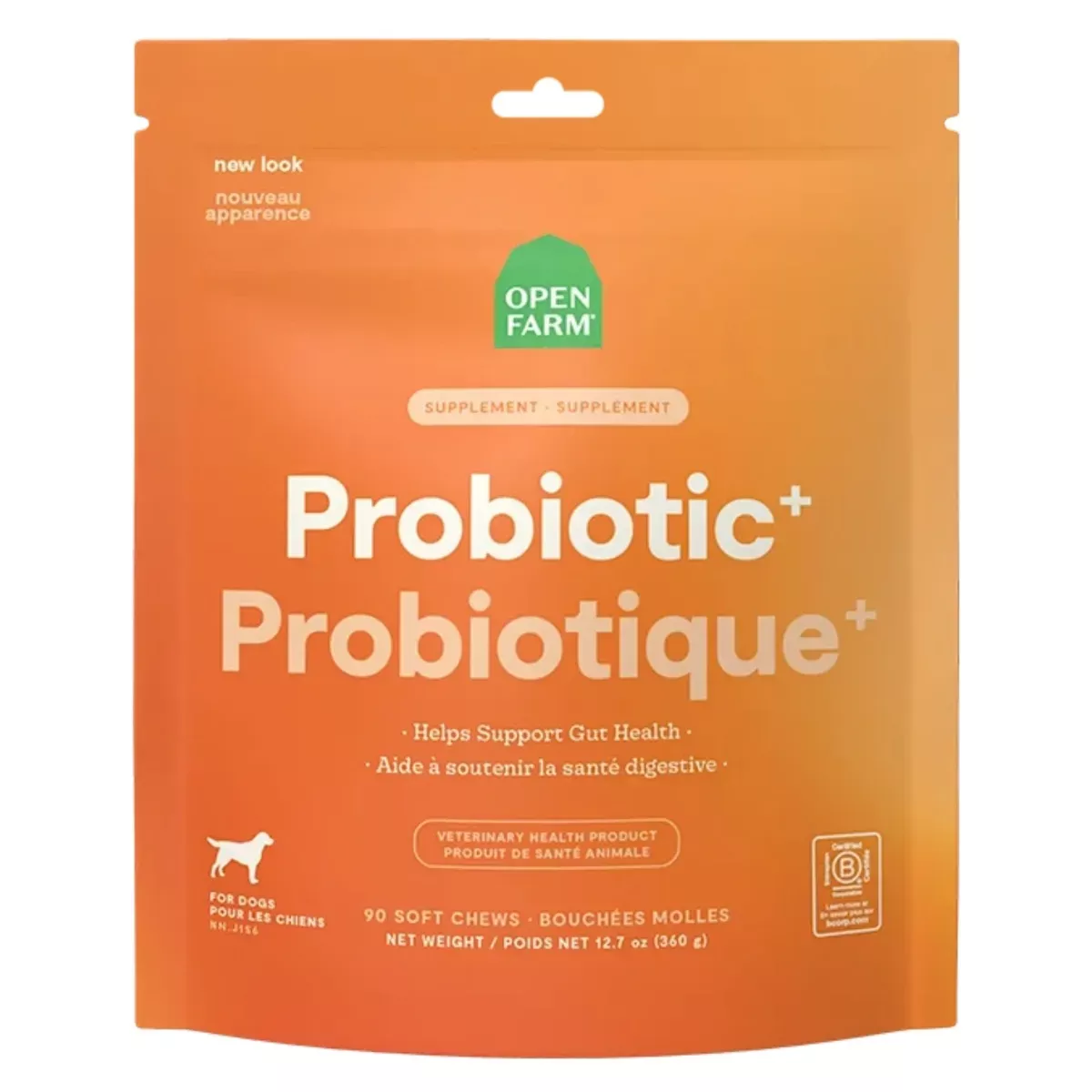 Open Farm Supplement Chews for Dogs - Probiotic+