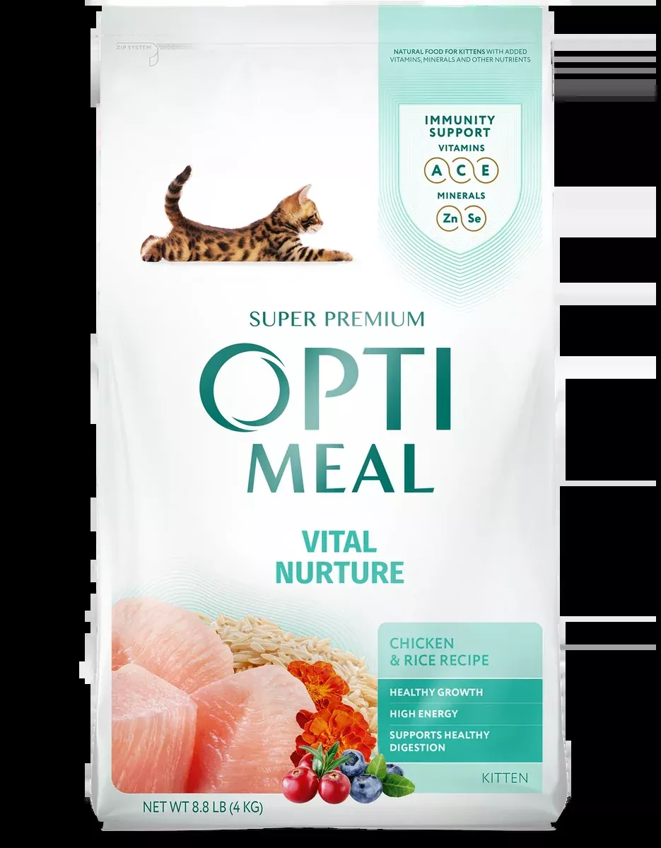 Optimeal Chicken & Rice for Kittens