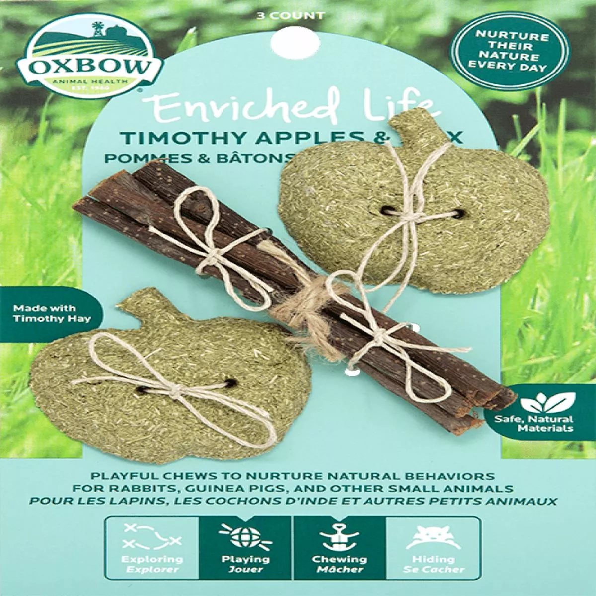 Oxbow Enriched Life – Timothy Apples & Stix
