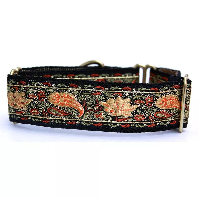 Paisley Flame 1.5 inch Collar