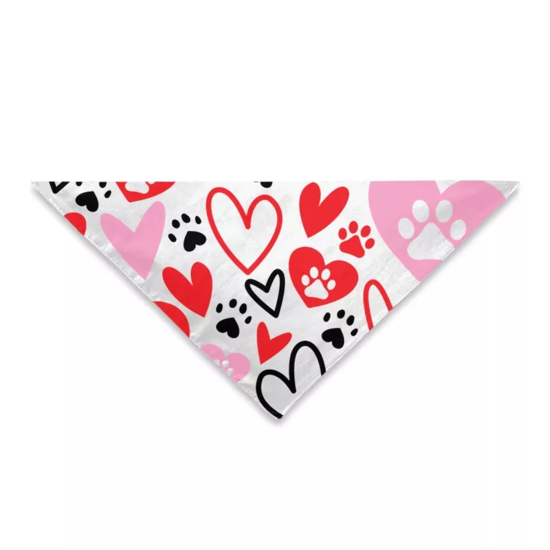 Paw Heart Bandanas
