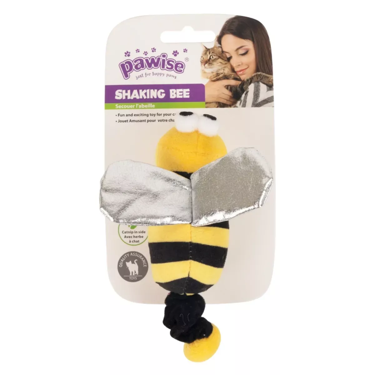 Pawise Shaking Bee Cat Toy