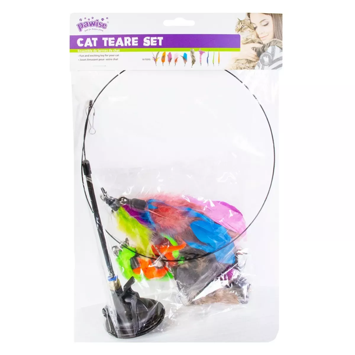 Pawise Sucker Teaser Set Cat Toy