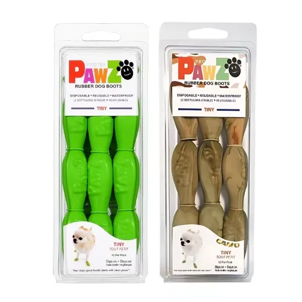 Pawz Rubber Dog Boots - Tiny