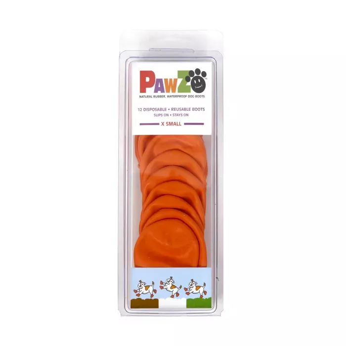 Pawz Rubber Dog Boots - X-Small