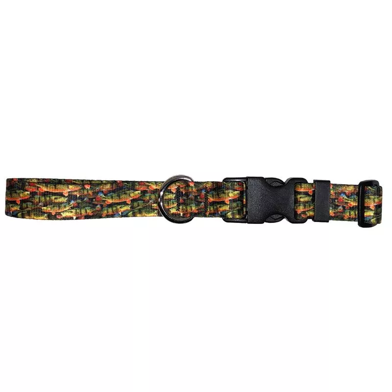 Peacock Bass Dog Collar