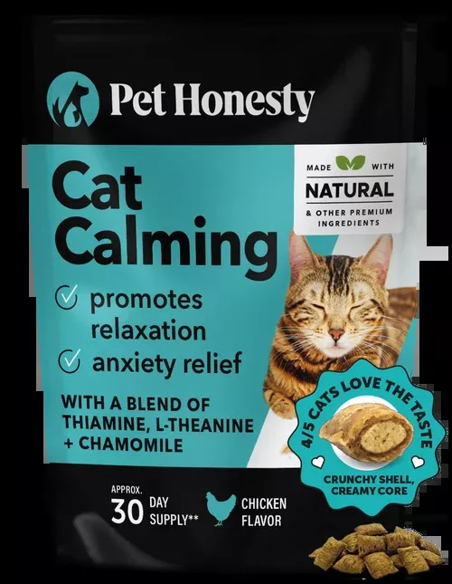 Pet Honesty Dual Texture Calming Supplement for Cats