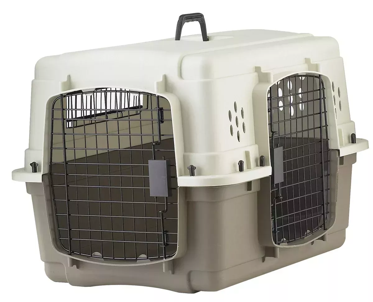 Pet Lodge Double Door Pet Crate Carrier