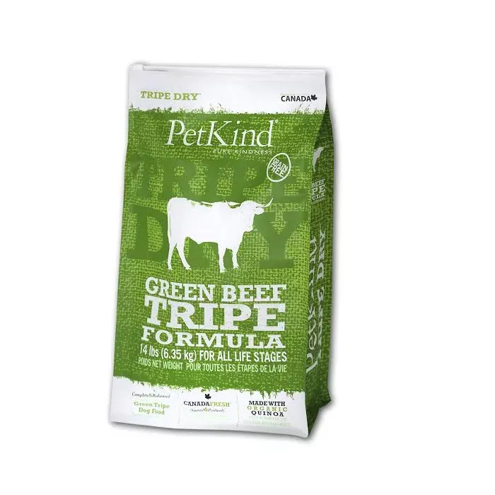 PetKind Green Beef Tripe Dry Formula