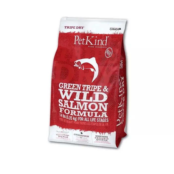 PetKind Green Tripe & Wild Salmon Dry Formula