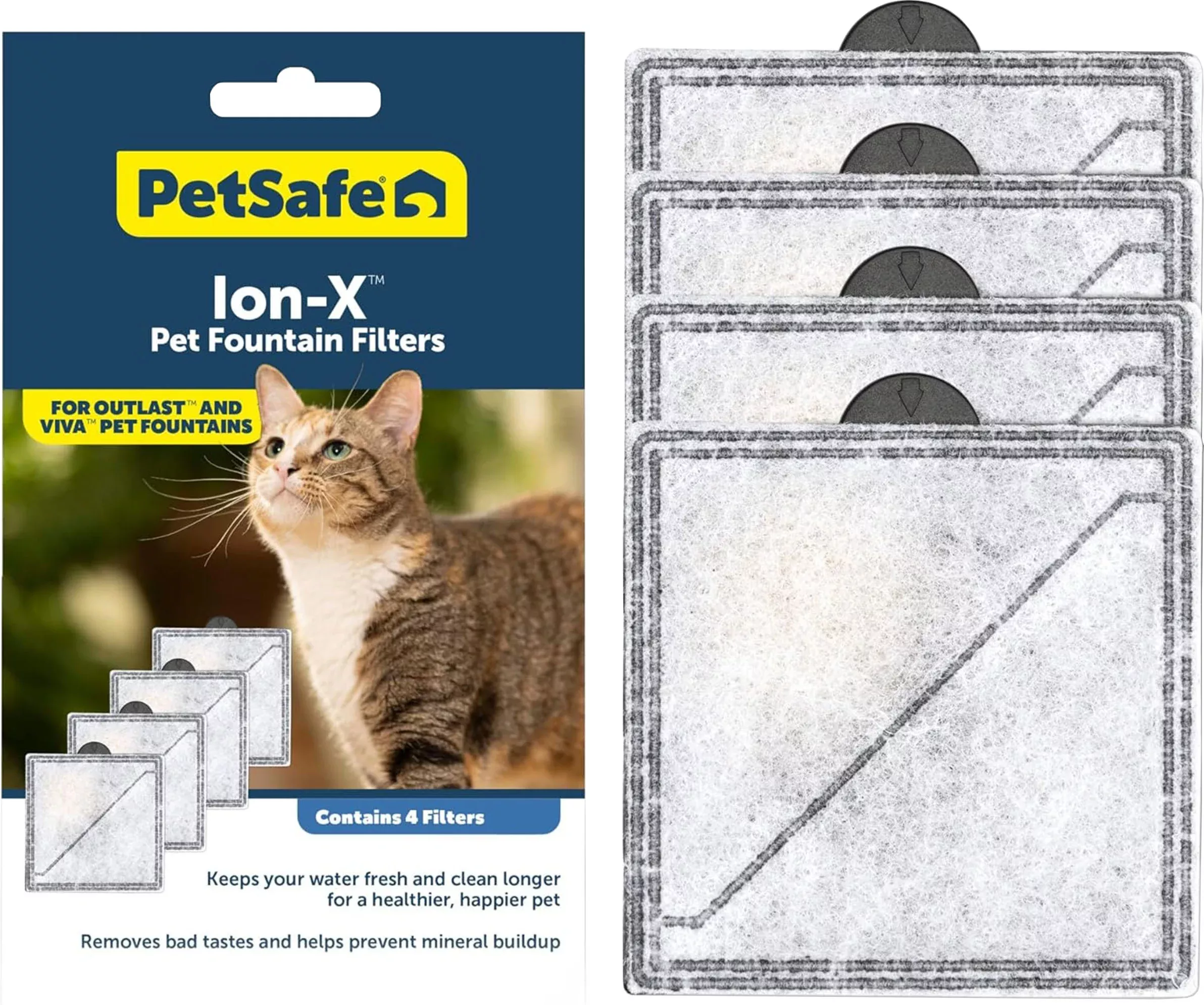 Petmate Outlast And Viva Replacement Ion-X Filter
