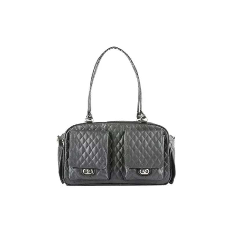 Petote Marlee Bag - Black Quilted