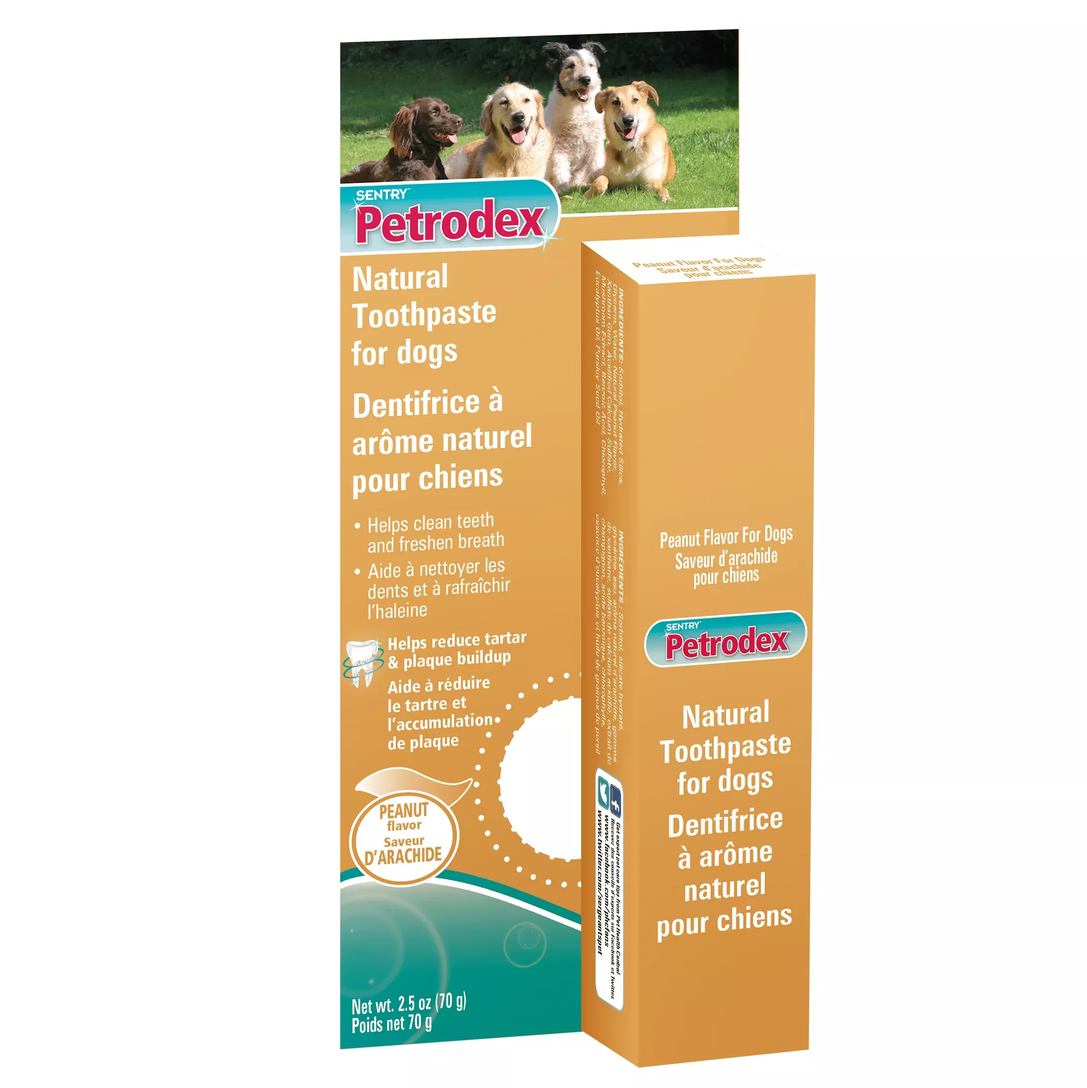 Petrodex Natural Dental Dog Toothpaste Peanut Flavour