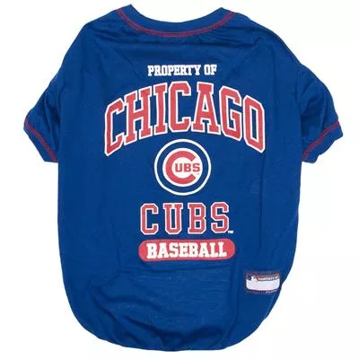 Pets First Co. MLB Chicago Cubs Dog Tee Shirt