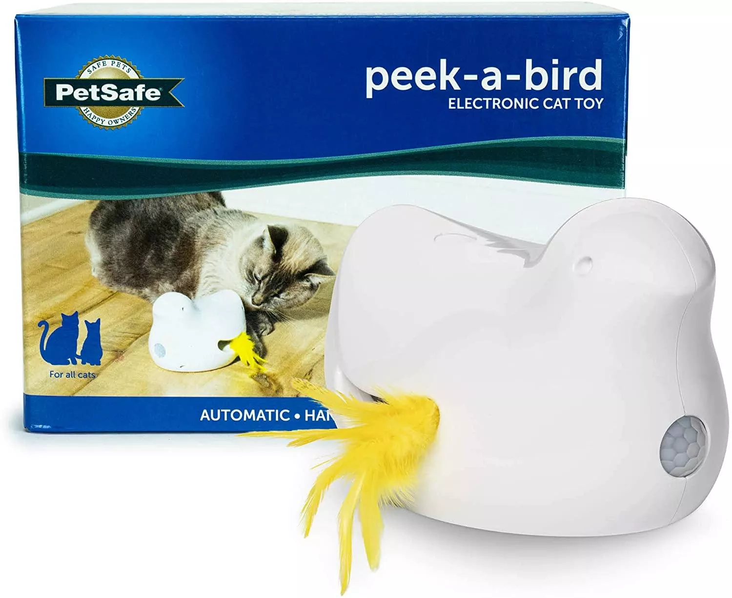 PetSafe Peek-a-Bird Electronic Cat Toy
