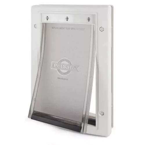 PetSafe, Plastic Pet Door White, 1 Count / Small
