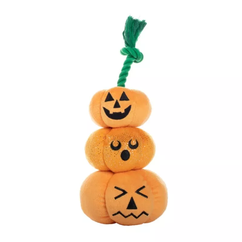 PetShop Stack-O-Lantern Rope Dog Toy