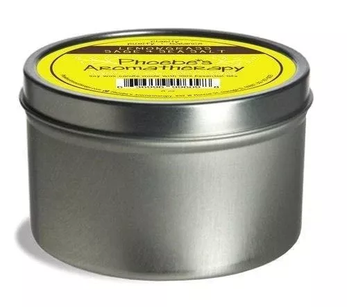 Phoebe's Aromatherapy Candle Lemongrass 8oz