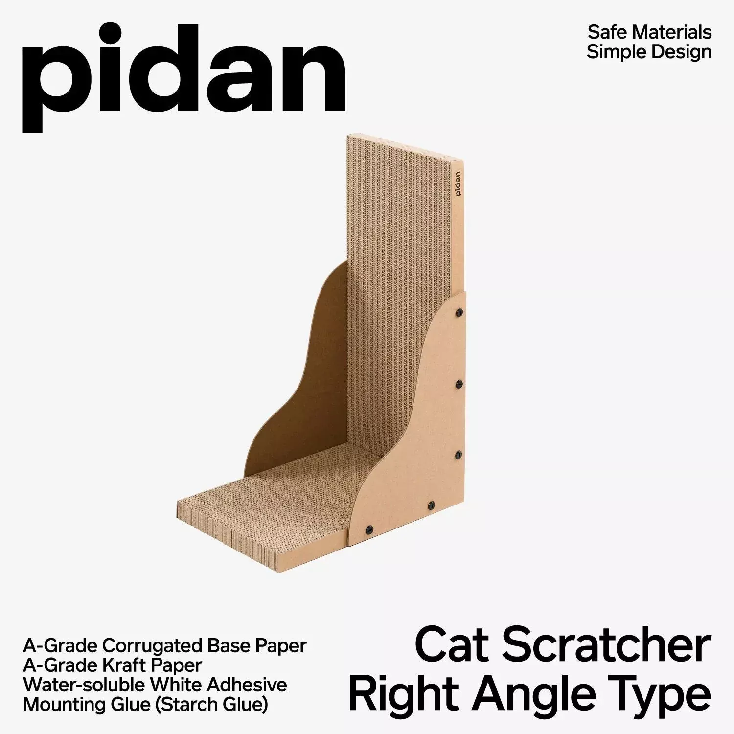 Pidan - Cat Scratcher Board – Straight Angle Style