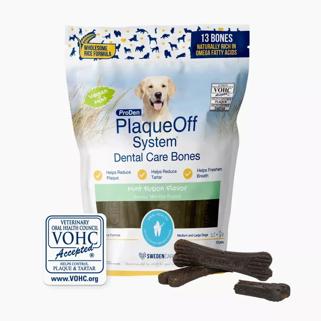 PlaqueOff System Dental Care Bones Mint Fusion