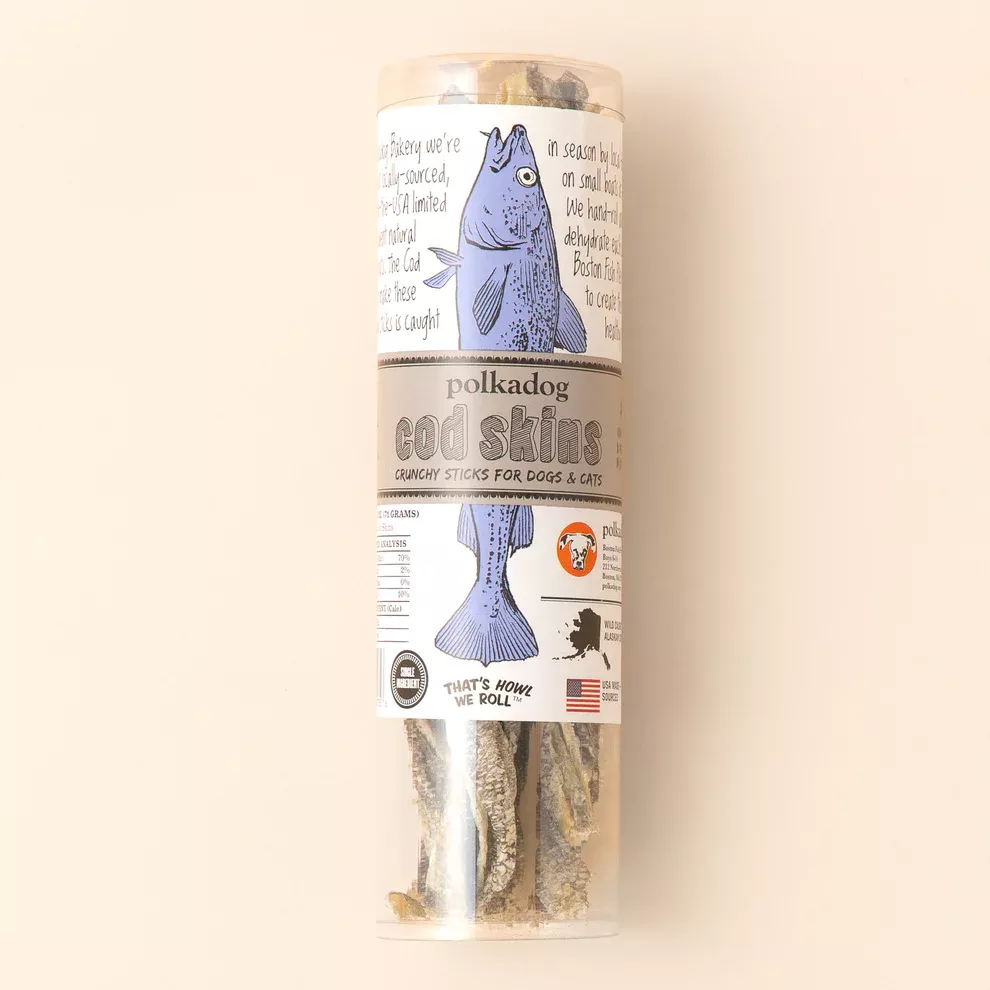 Polka Dog Cod Skins