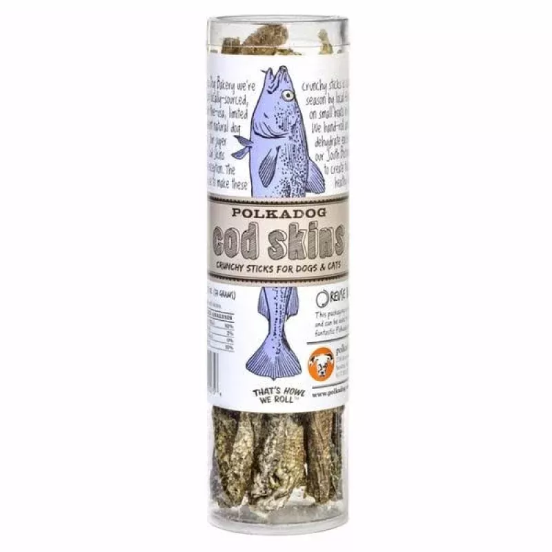 Polkadog Cod Skins Dog Treats