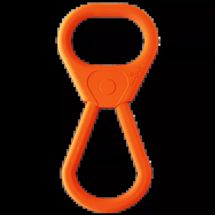 Pop Top Rubber Tug Toy for Interactive Play