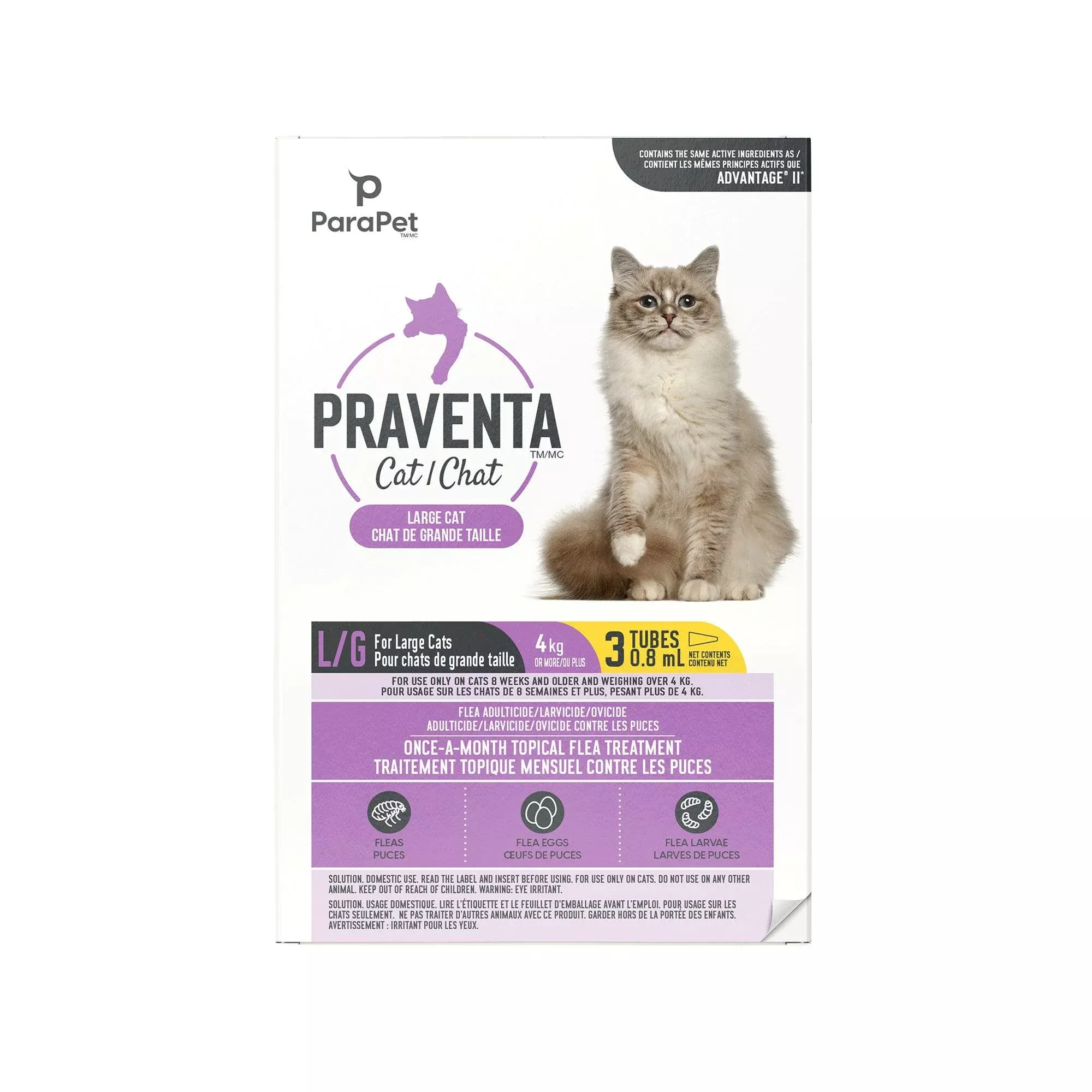 Praventa for Large Cats 4Kg+