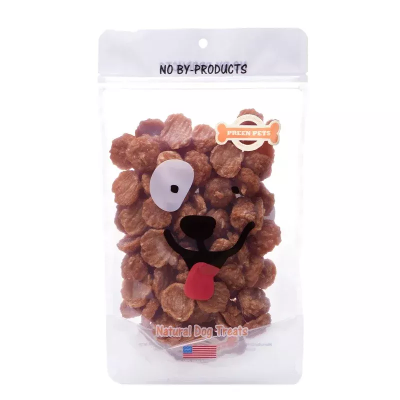 Preen Pets Chicken Jerky Bites Packaged Treats