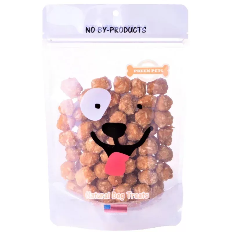 Preen Pets Chicken Meatballs Packaged Treats