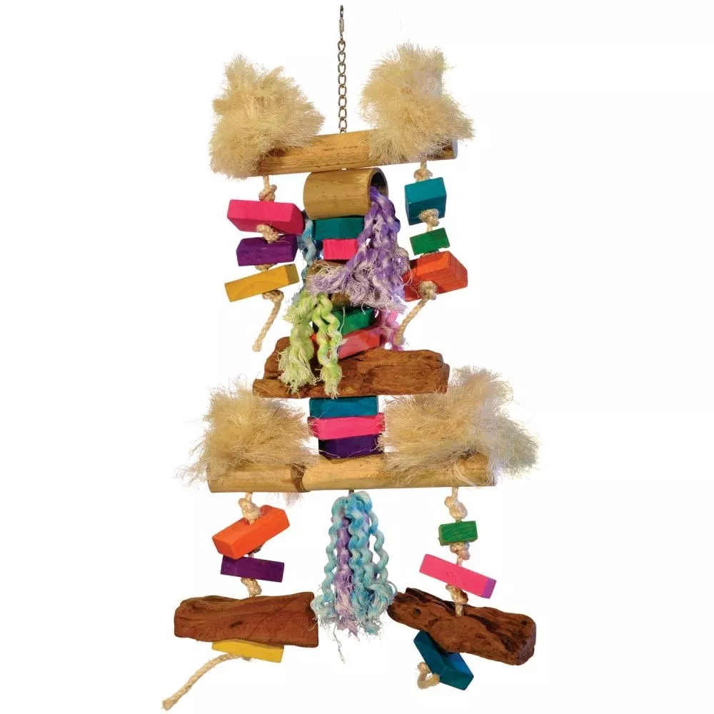 Prevue Fluff N Stuff Bird Toy