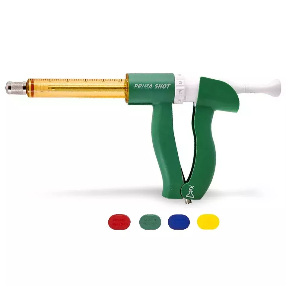 Prima ShotRepeater Syringe – Adjustable Livestock Dosing Syringe