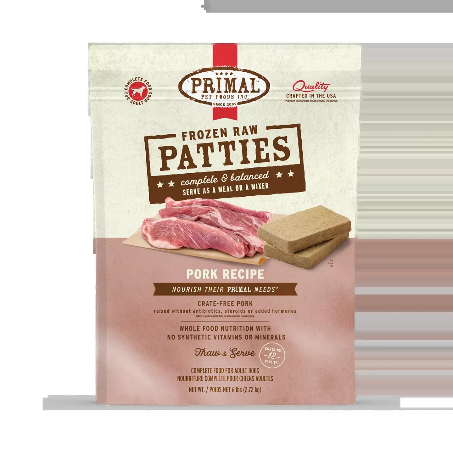 Primal Dog Frozen - Pork