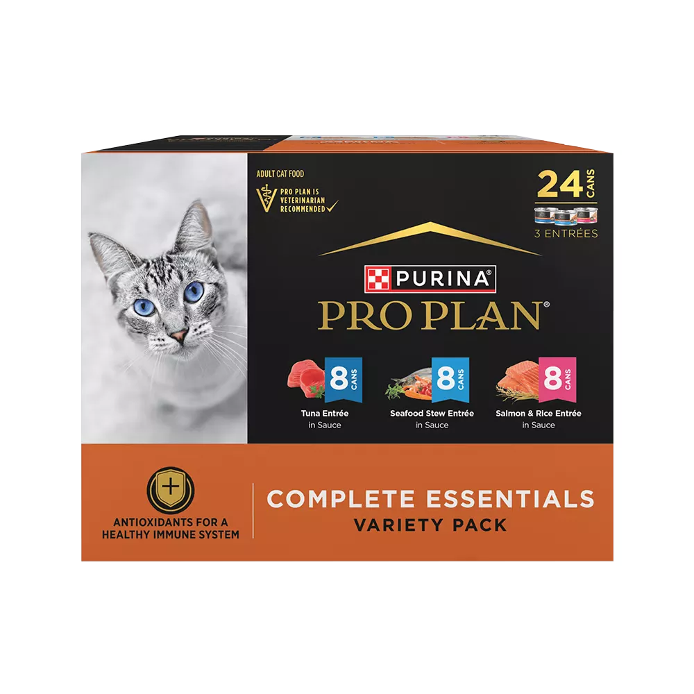 Pro Plan Complete Essentials Seafood Variety Pack 3 oz 12pk
