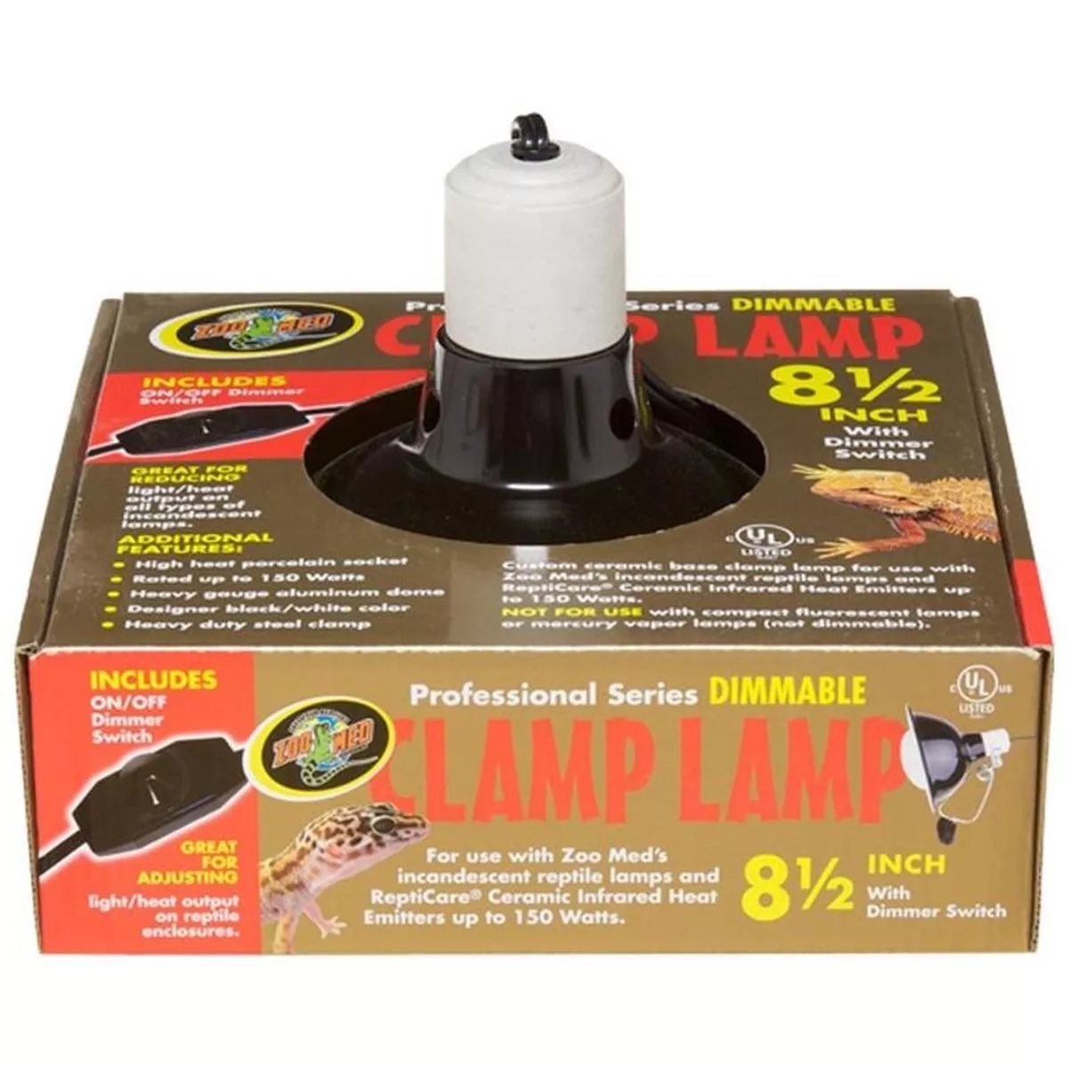 PROFESSIONAL SERIES DIMMABLE CLAMP LAMP