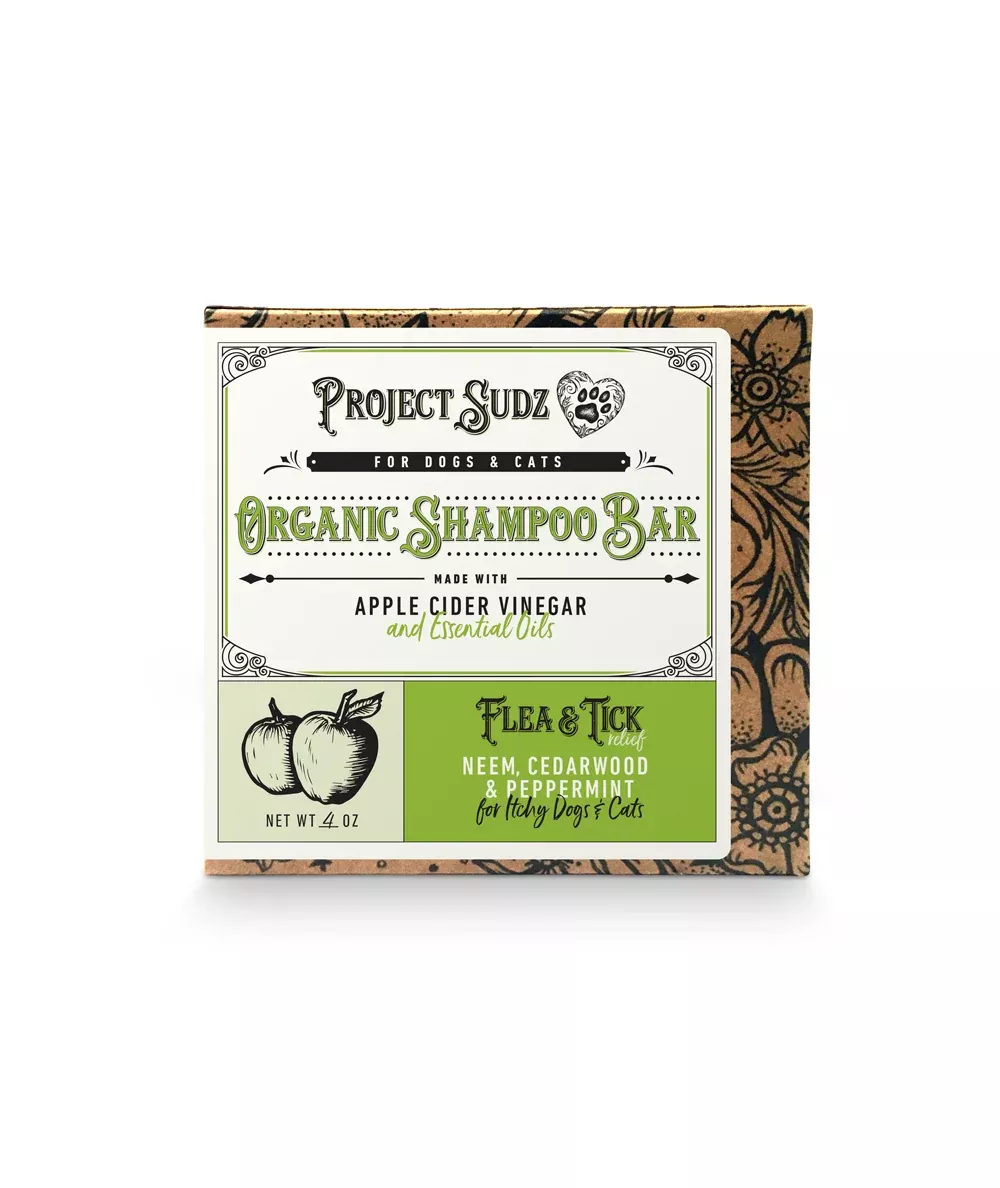 Project Sudz Organic Flea/Tick Shampoo Bar