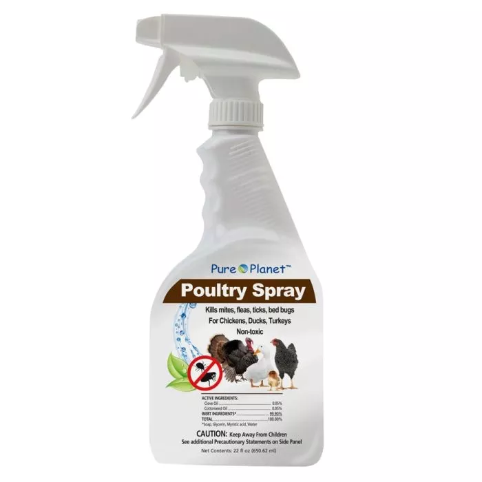 Pure Planet Poultry Spray 22 Oz