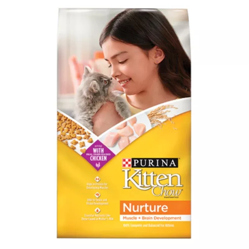 Purina Kitten Chow Nurture Muscle + Brain Development
