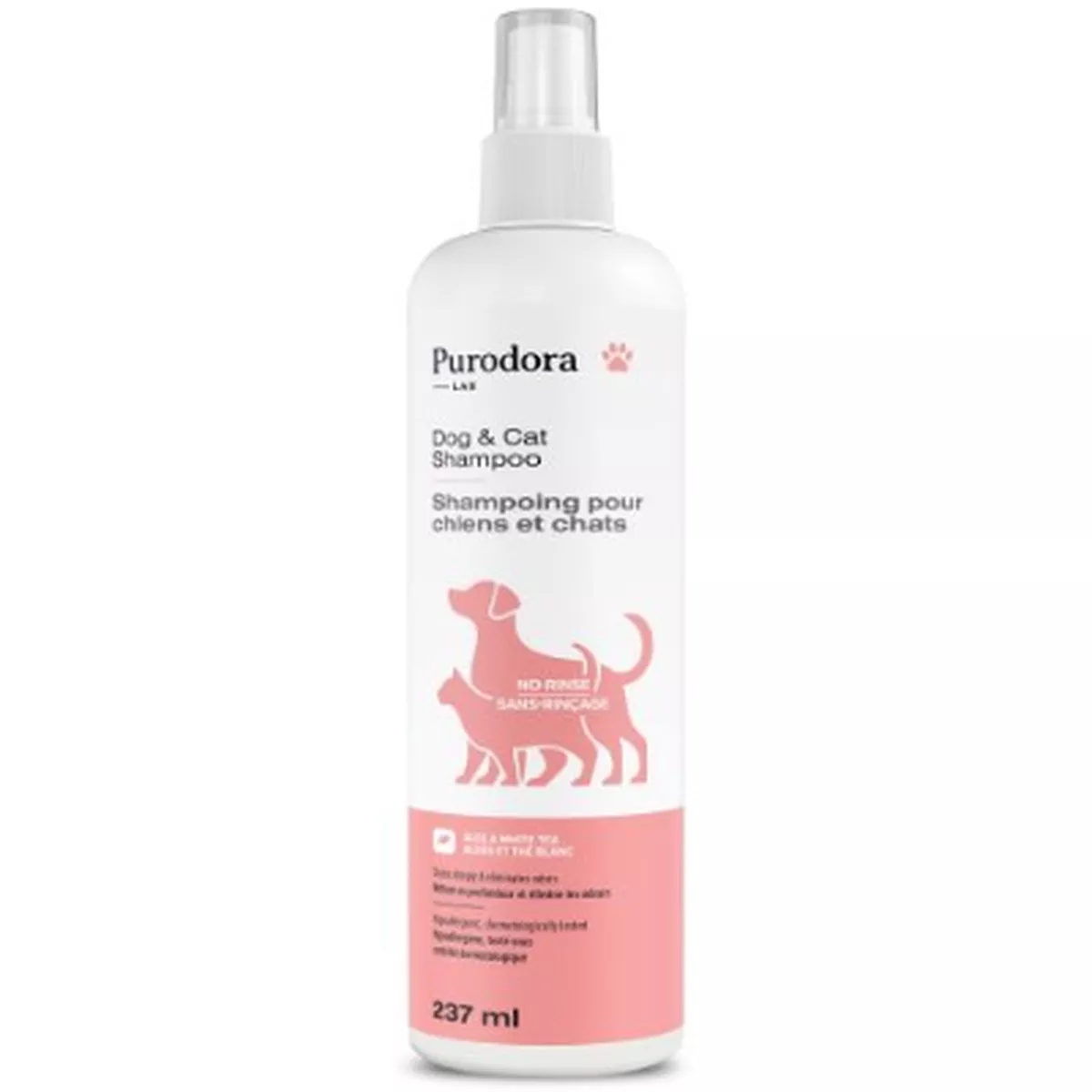 Purodora Lab No-Rinse Pet Shampoo