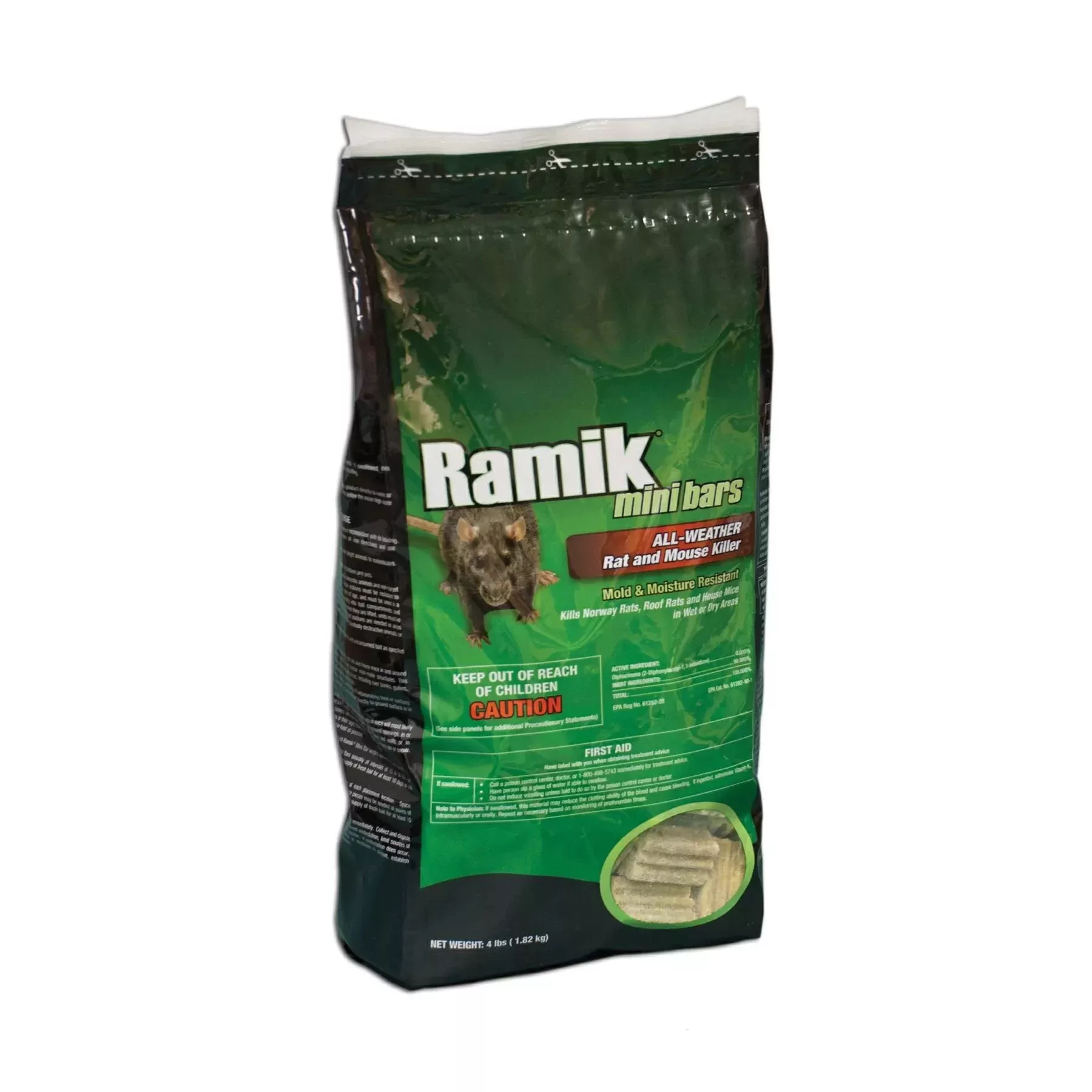 Ramik Rodenticide Mini Bars – 4 lb