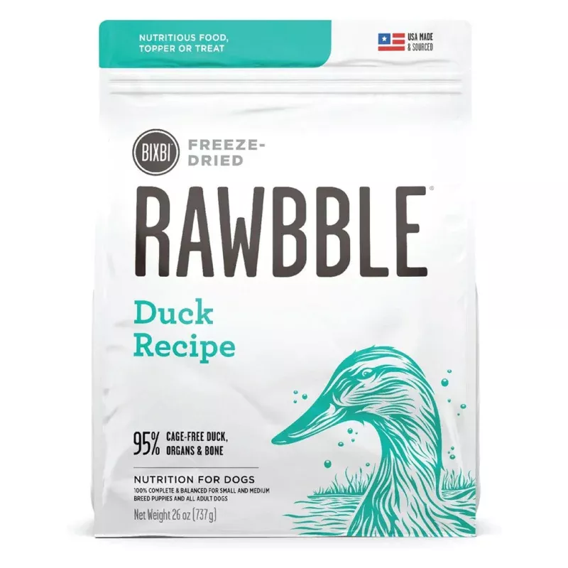 *Rawbble Freeze-Dried Duck Recipe
