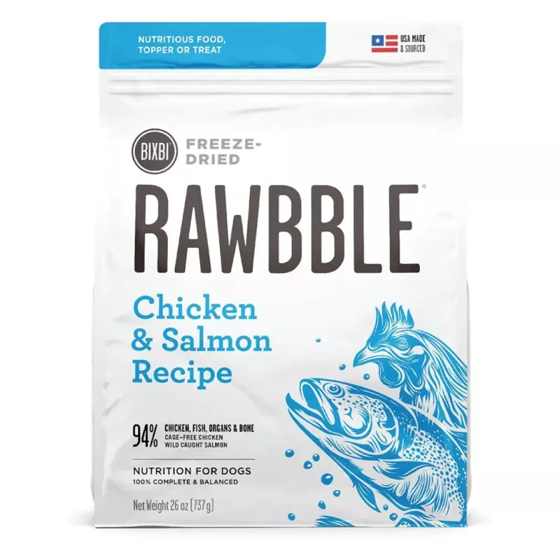 *Rawbble Freeze-Dried Salmon & Chicken Recipe