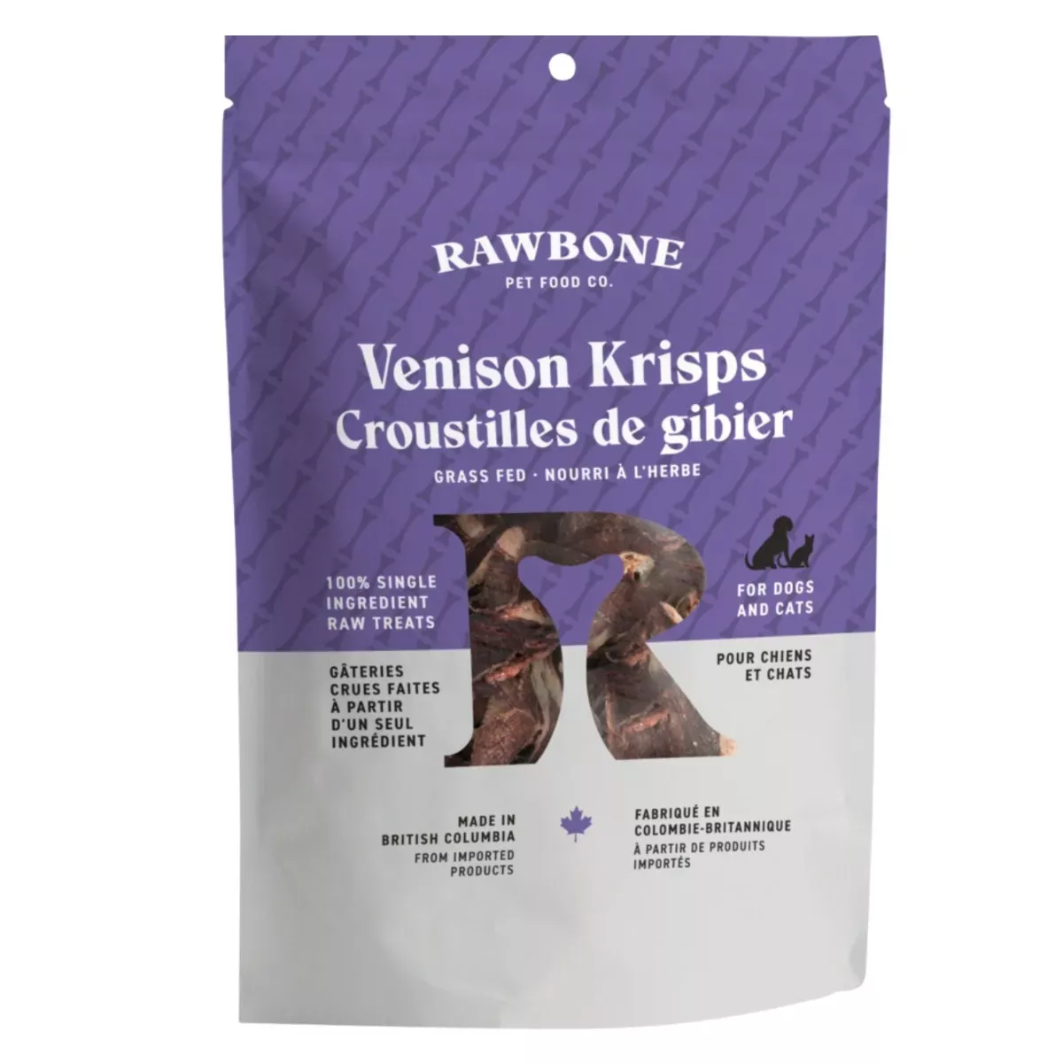 Rawbone Dehydrated Treats for Pets - Venison Krisps